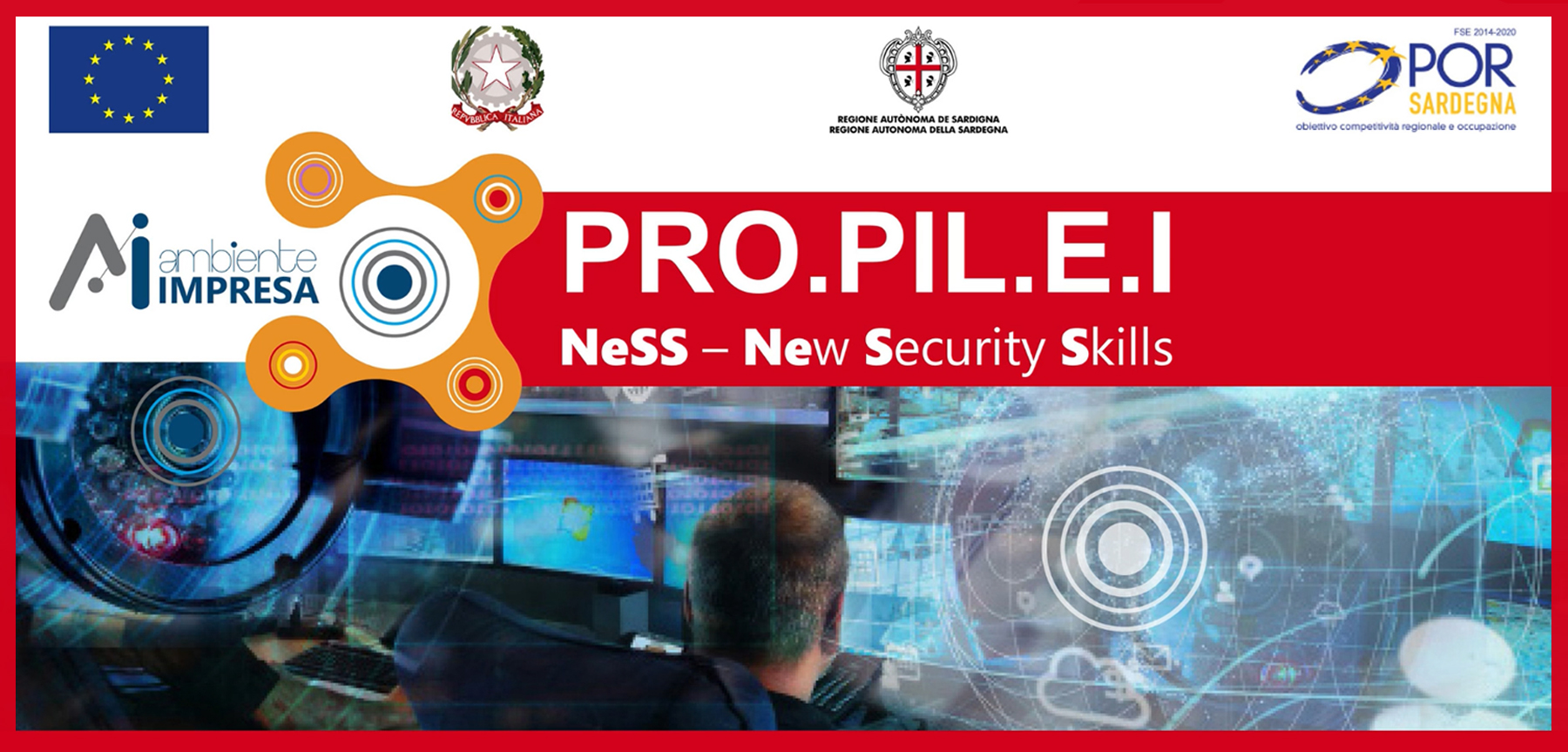 PROPILEI - NeSS - New Security Skill - Ambiente Impresa srl - Regione della Sardegna