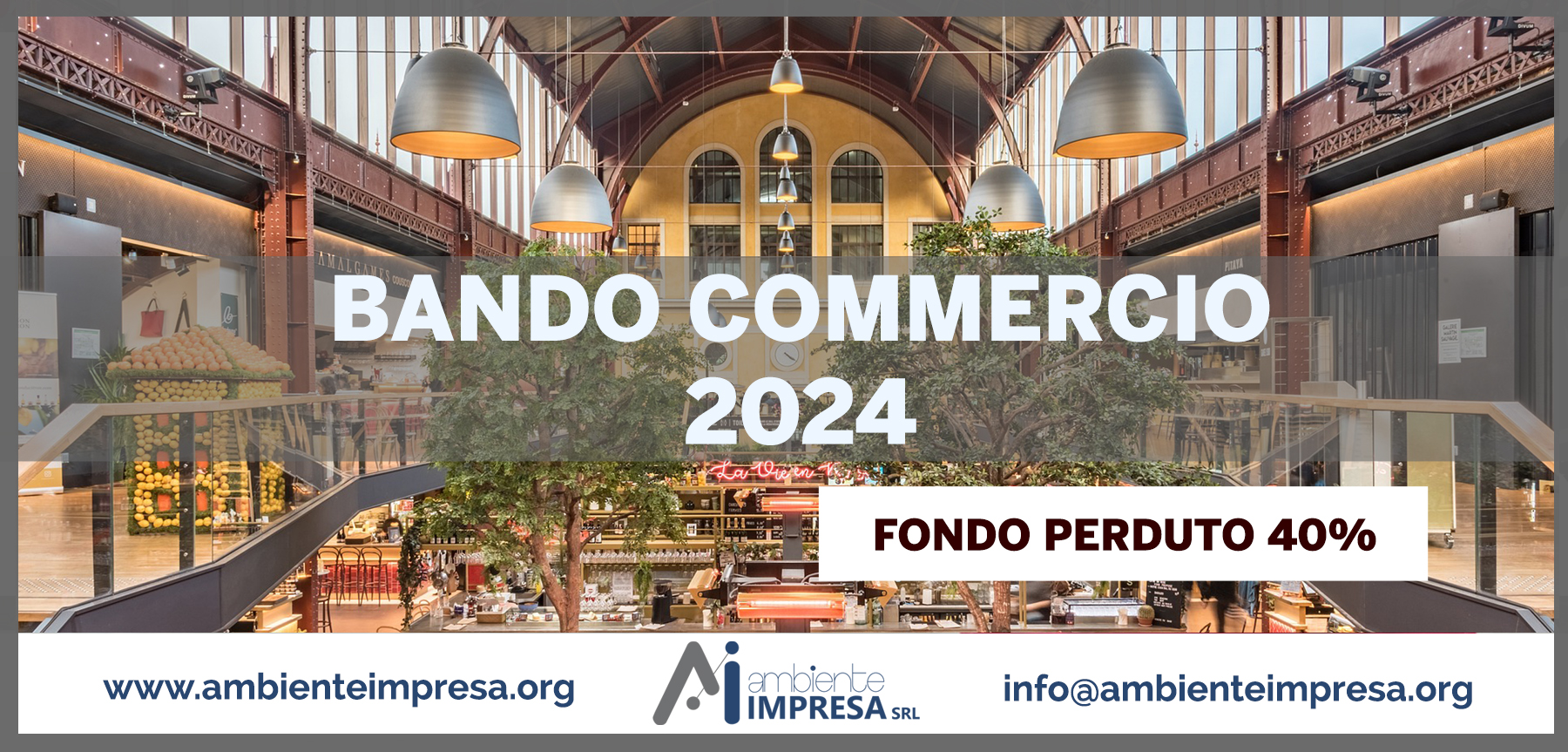 Bando Commercio 2024 - Ambiente Impresa SRL - Cagliari