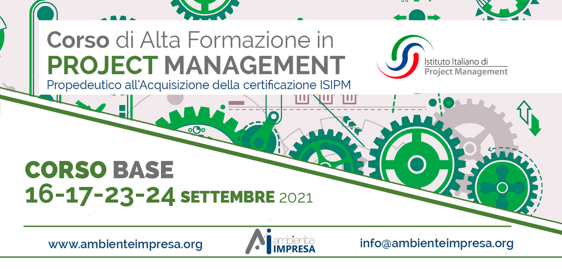 Project Management Settembre 2021 - Ambiente Impresa srl Cagliari - Formazione