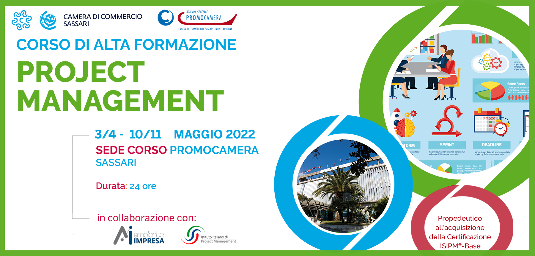 Project Magement base MAGGIO 2022 Promocamera Sassari - Ambiente Impresa srl - Cagliari"